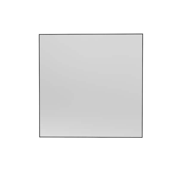 36 in. W x 36 in. H Square Aluminum Medicine Cabinet with Mirror for Bathroom Living Room