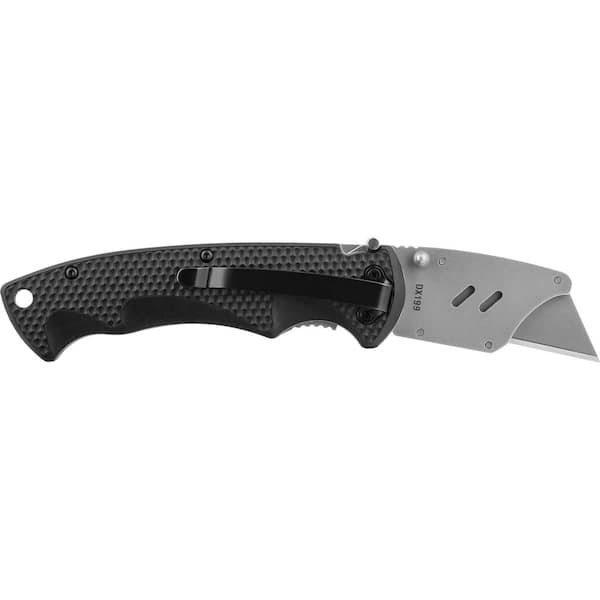 Coast Dx199 1 2 In Blade Double Lock Folding Pro Razor Knife The Home Depot