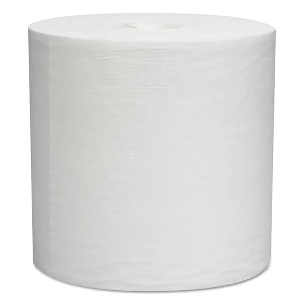WYPALL (9) 4/5 in. x (15) 1/5 in. L30 Wipes, Center-Pull Roll in White (300-Count) (Case of 2)