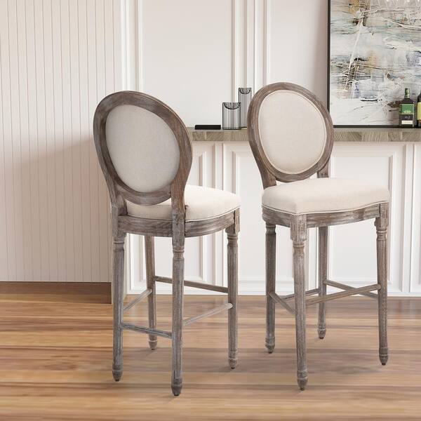 Belham living bethany round deals back bar stool