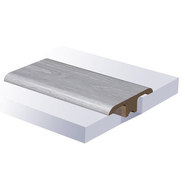 SELKIRK FLOORS Noble Kalmar-Dover T-Moulding 0.45 in. T x 1.78 in. W x 94 in. L Smooth Wood Look Laminate Moulding/Trim