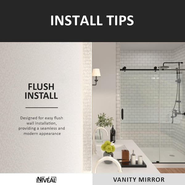 niveal 24 in. W x 36 in. H Rectangular Framed Wall Bathroom niveal 24 in. W x 36 in. H Rectangular Framed Wall Bathroom