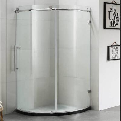 Dreamwerks Shower Doors Showers, Round Glass Shower Doors