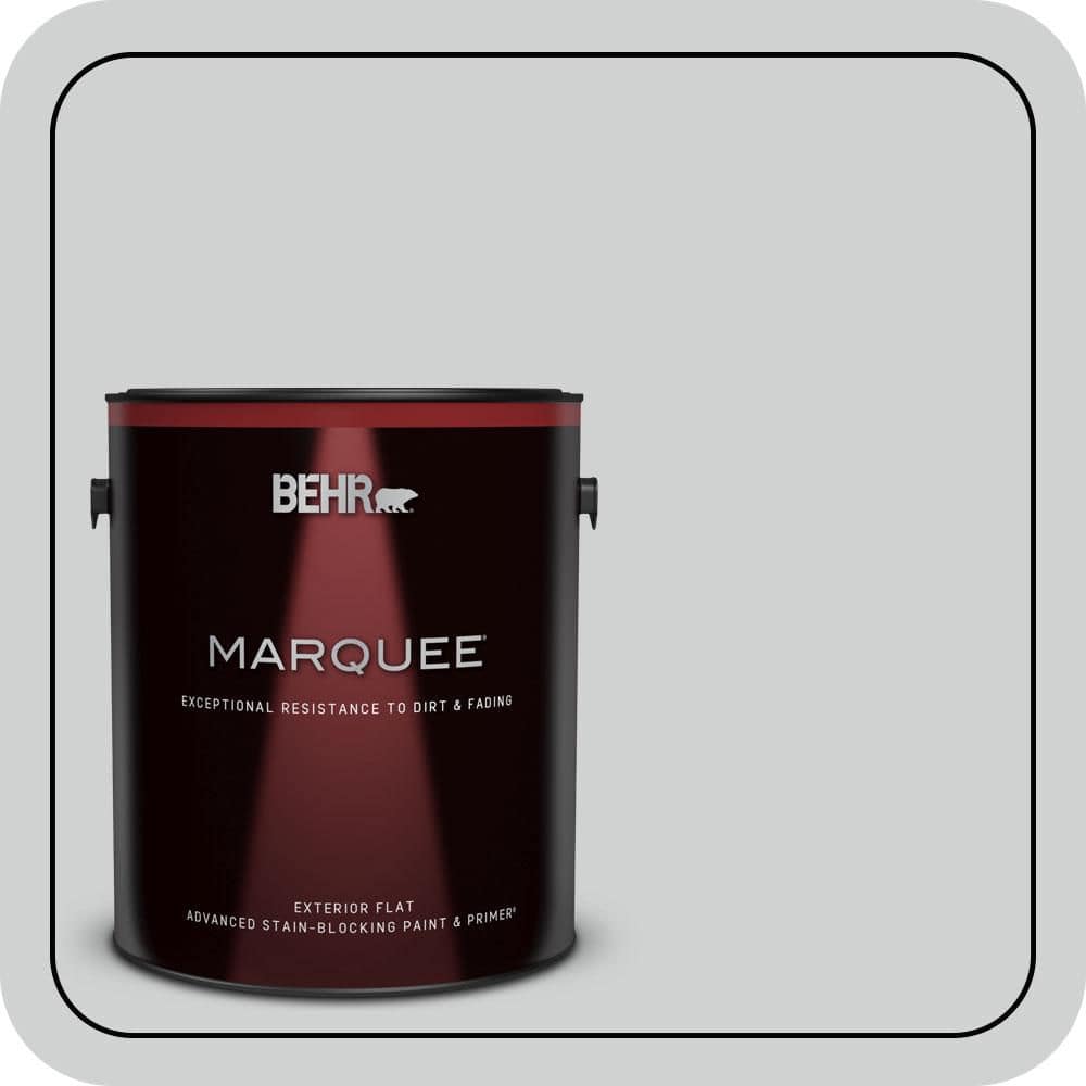 1 gal. #N530-2 Double Click Flat Exterior Paint & Primer price history on PriceWatchPro