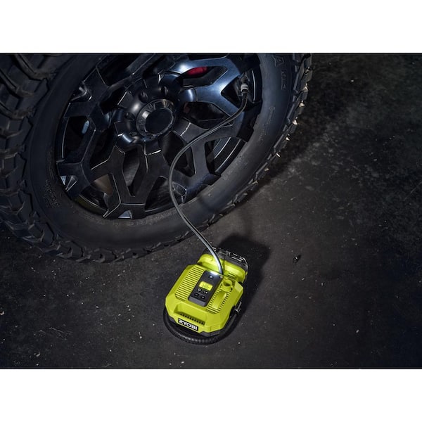 RYOBI ONE+ 18V Cordless Dual Function Inflator/Deflator with Wet/Dry Hand Vacuum (Tools Only)