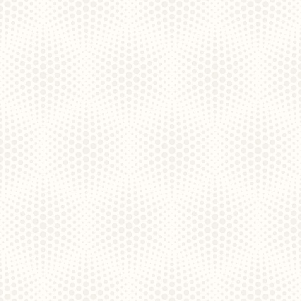 Milo White Bubble Geometric Wallpaper Sample