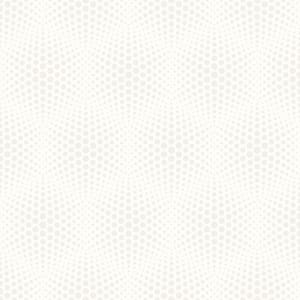 Milo White Bubble Geometric Wallpaper Sample