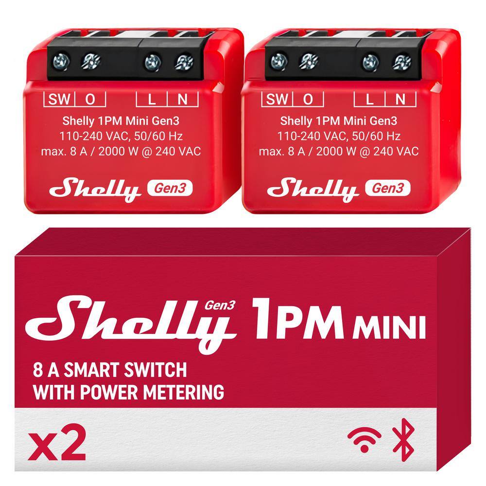 Reviews for Shelly 1PM Mini Gen3, WiFi and Bluetooth Smart Switch Relay