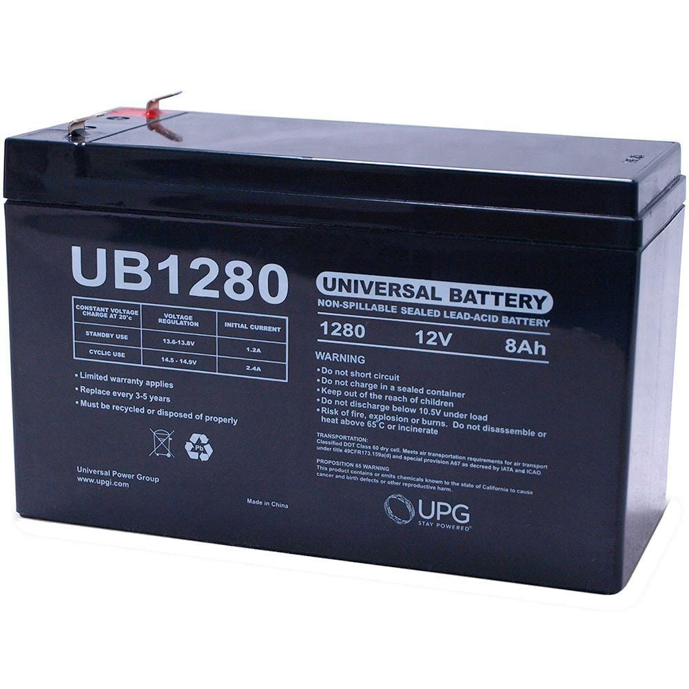 Universal Power Group UB1280 12V 8Ah Home Alarm Security System Battery 