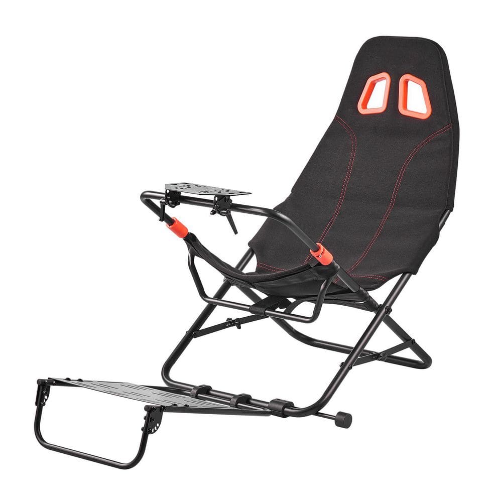 Portable Racing Wheel Stand, Foldable & Adjustable, 18.5in Seat Width for Logitech G923 Thrustmaster Fanatec Hori, Black price history on PriceWatchPro