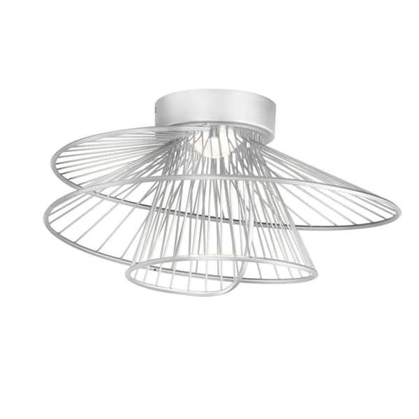 Maxim Lighting Zeta 20 in. LED Light Bulb Included Flush Mount