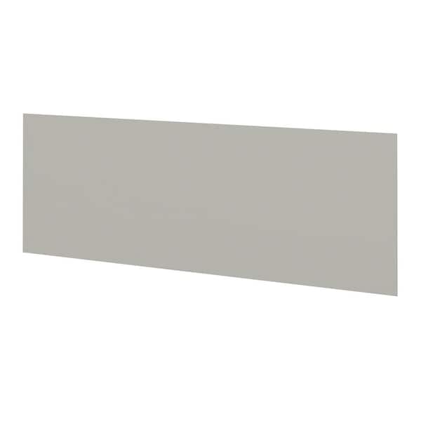 SIMPLY WOODMARK PRO Shaker Full Overlay 96 in. W x 34.5 in. H Finished Panel in Stone Gray