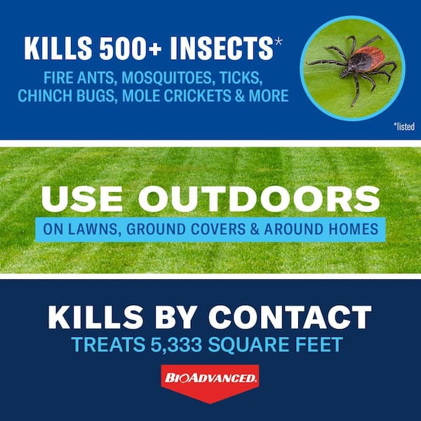 32oz 24-Hour Lawn Insect Killer and Fire Ant Killer Ready to Spray (4-Pack)