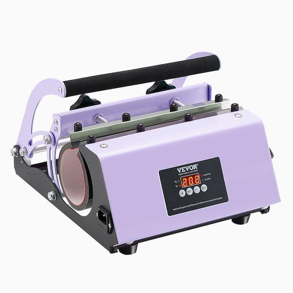 VEVOR Tumbler Heat Press Machine, 11-30oz Mug Press,Heat Up Fast and Even,Tumbler Press with Sublimation Paper,Tape and Gloves