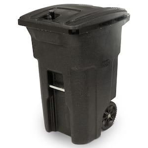 64 Gal. Black Bear-Tight Wheeled Trash Can