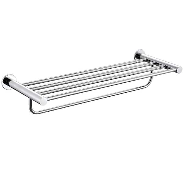 Porter 5-Bar Towel Rack in Polished Chrome