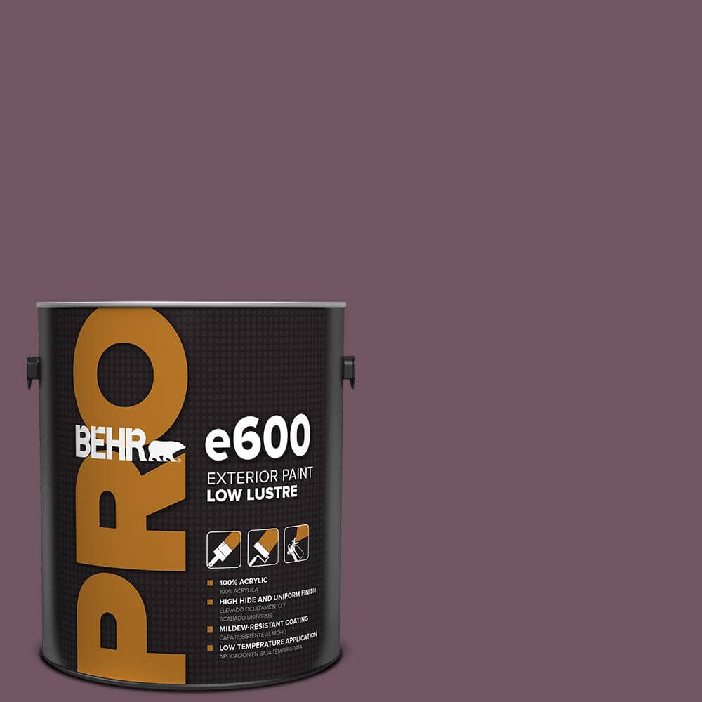 1 gal. #S110-7 Exotic Eggplant Low Luster Exterior Paint price history on PriceWatchPro