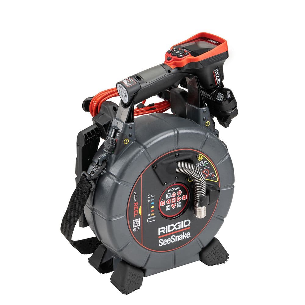 RIDGID SeeSnake MicroReel CA Drain Snake Video Sewer Camera