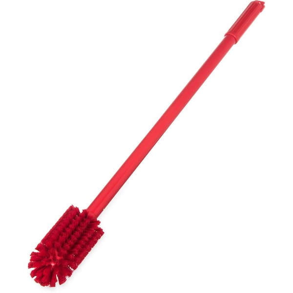 Carlisle Sparta 3 in. Dia Red Polyester Multi-Purpose Valve and Fitting Brush with 24 in. Handle (6-Pack)