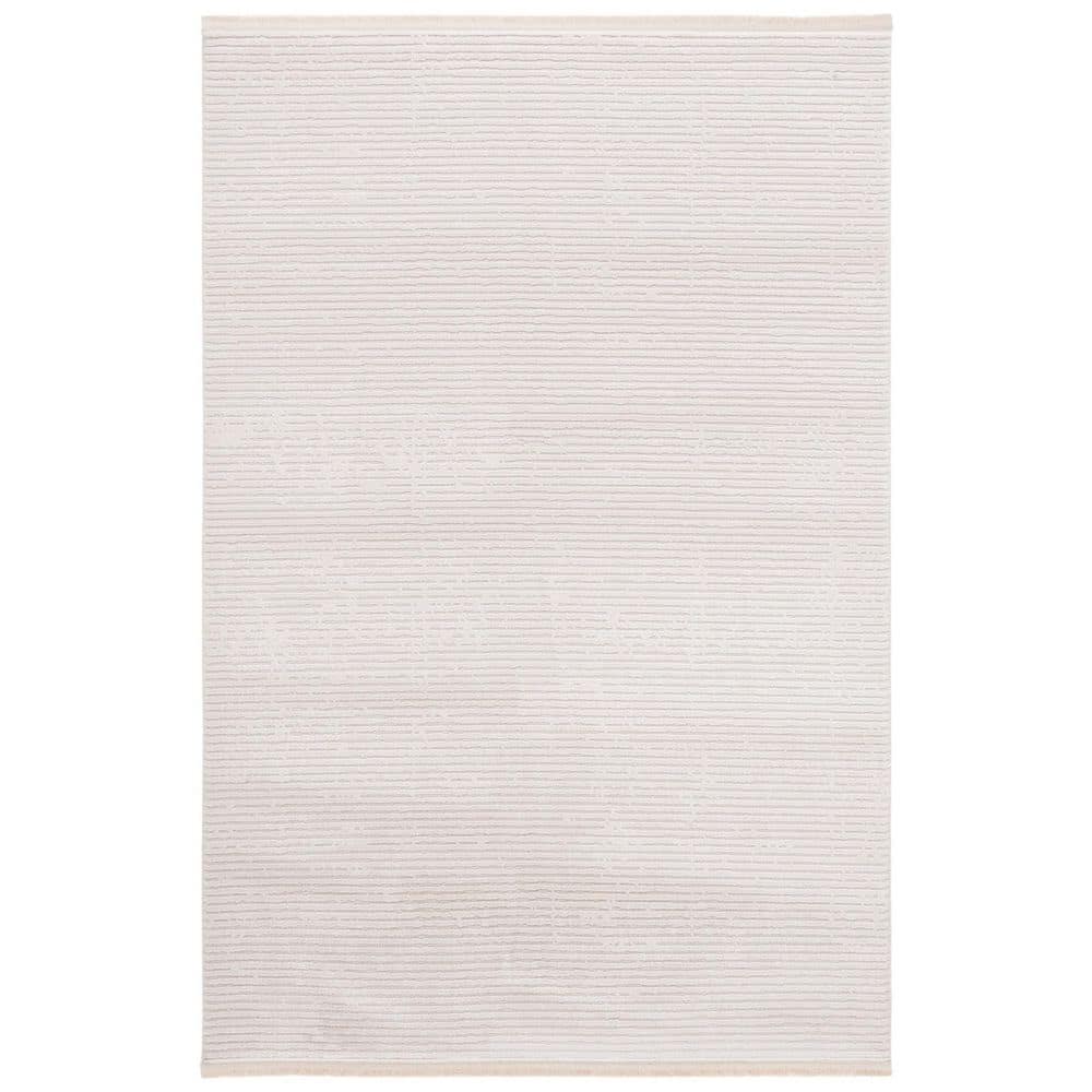 Whisper 11 ft. x 15 ft. Ivory Solid Striped Area Rug price history on PriceWatchPro