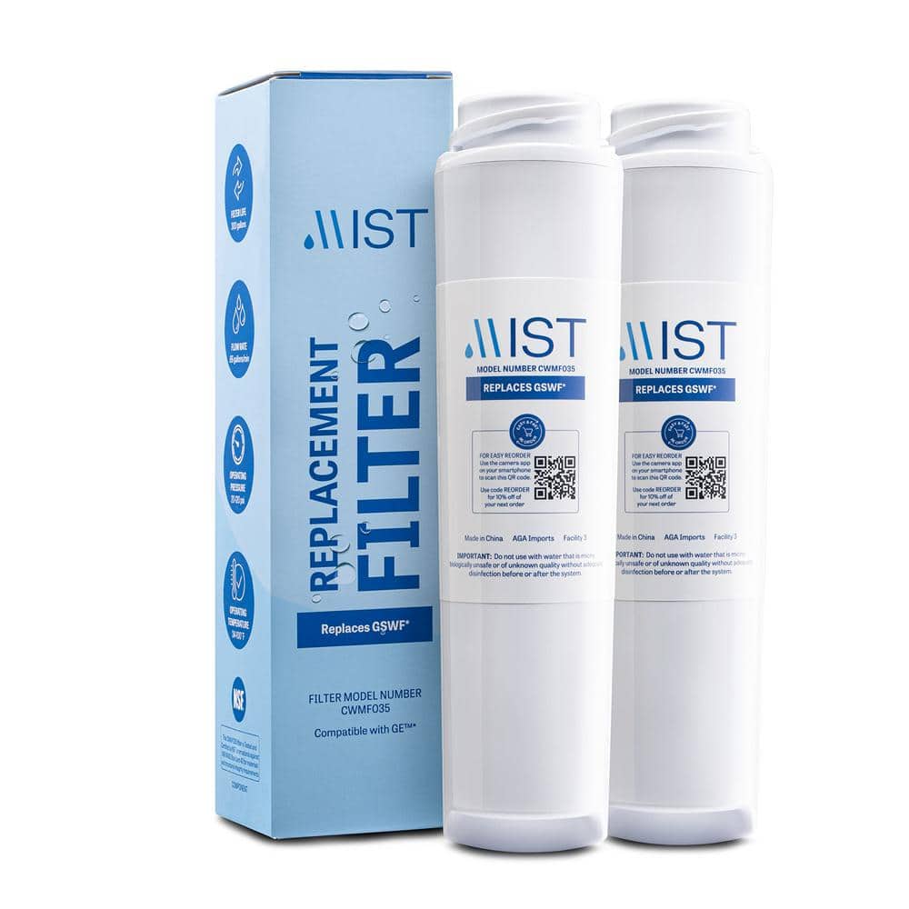 GSWF Compatible With GE GSWFDS, 100749-C,100810/A Refrigerator Water Filter (2-Pack) price history on PriceWatchPro