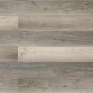 Take Home Sample - Cyndya Grove 7 in. W x 7 in. L Brown Waterproof Laminate Wood Flooring (0.34 sq. ft./each)