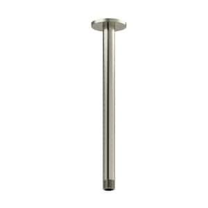 Ceiling Mount Shower Arm, Brushed Nickel