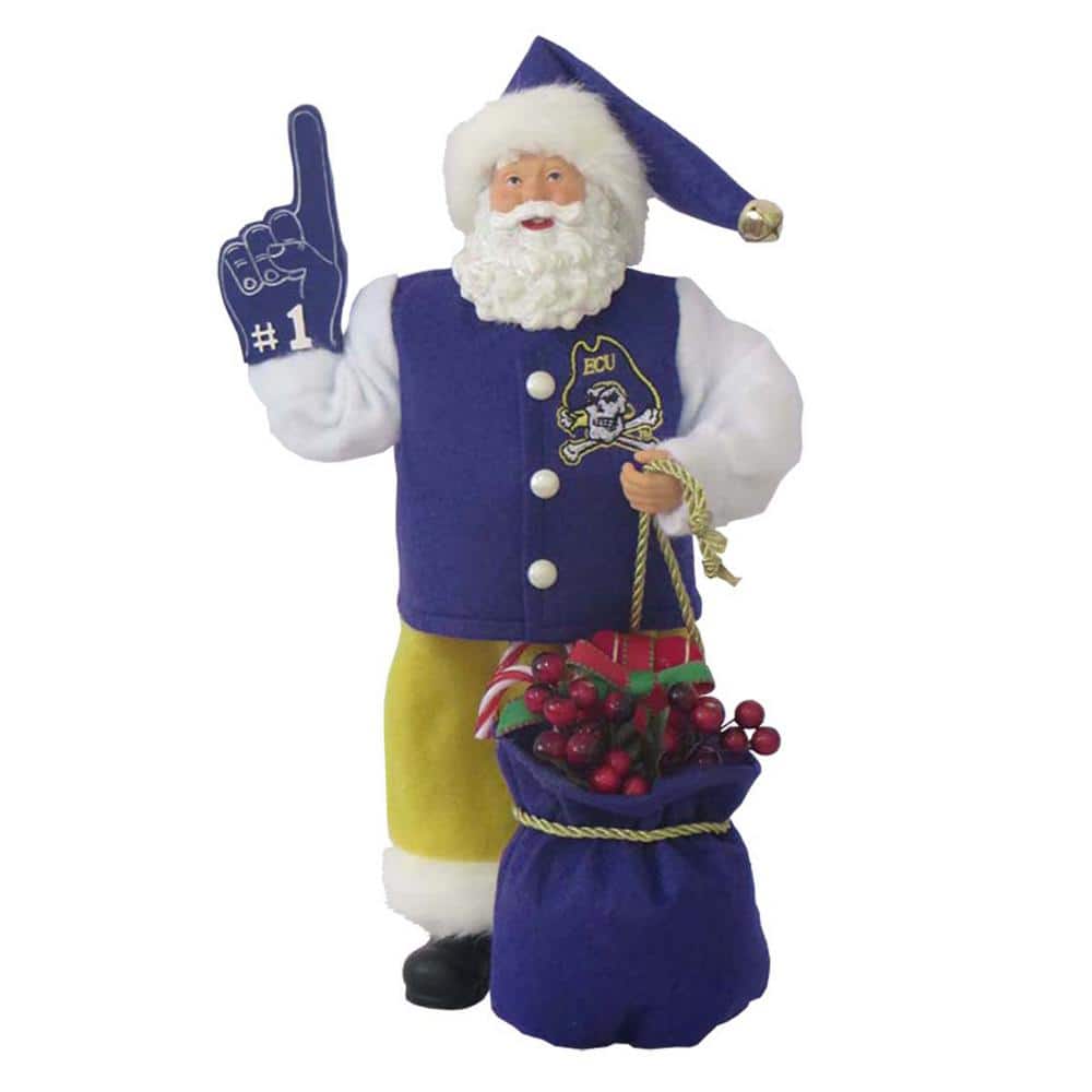 Santa's 12 in. East Carolina 1 SantaECP063 The Home Depot