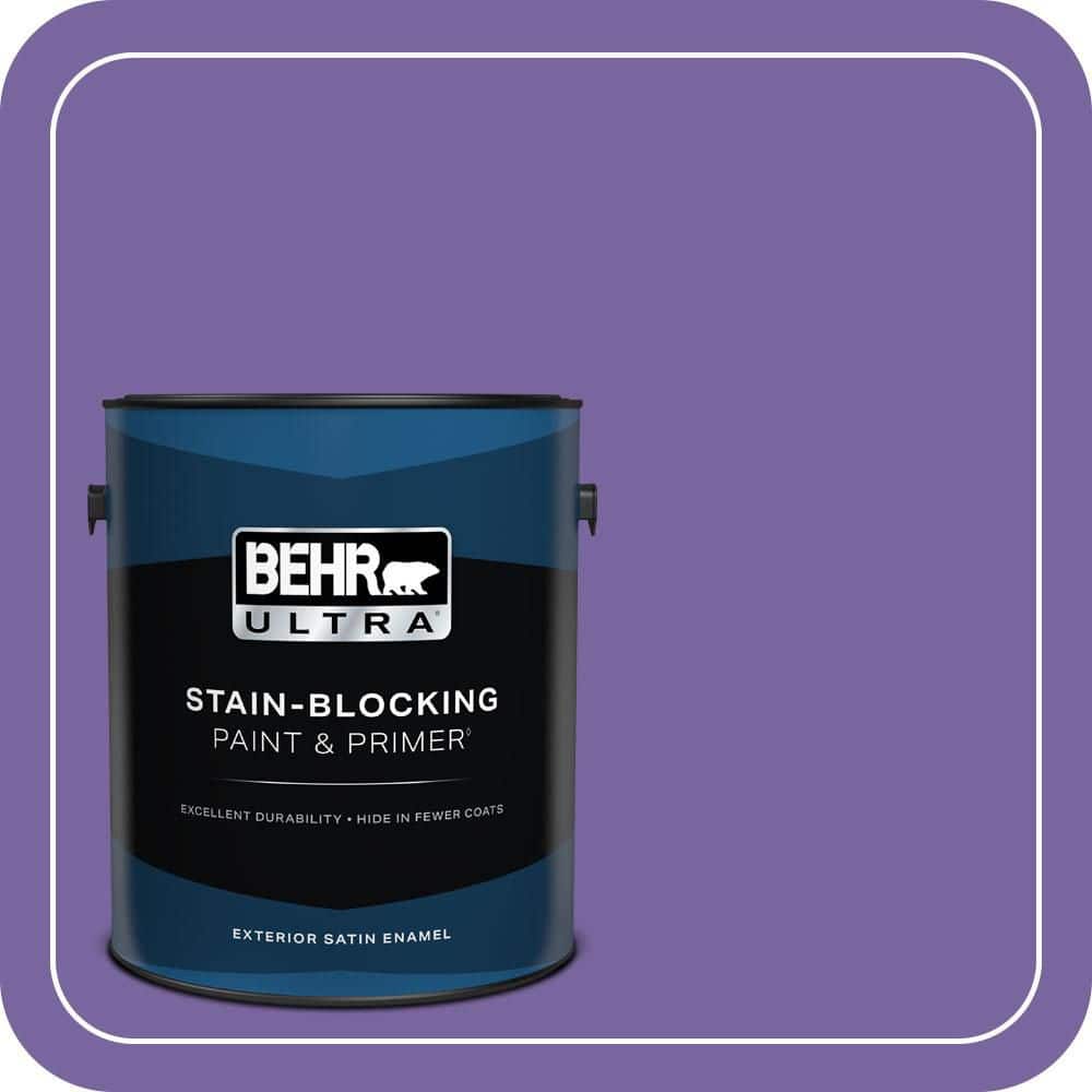 1 gal. #PPU16-03 Purple Paradise Satin Enamel Exterior Paint & Primer price history on PriceWatchPro
