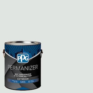 1 gal. PPG1012-1 Icy Bay Flat Exterior Paint