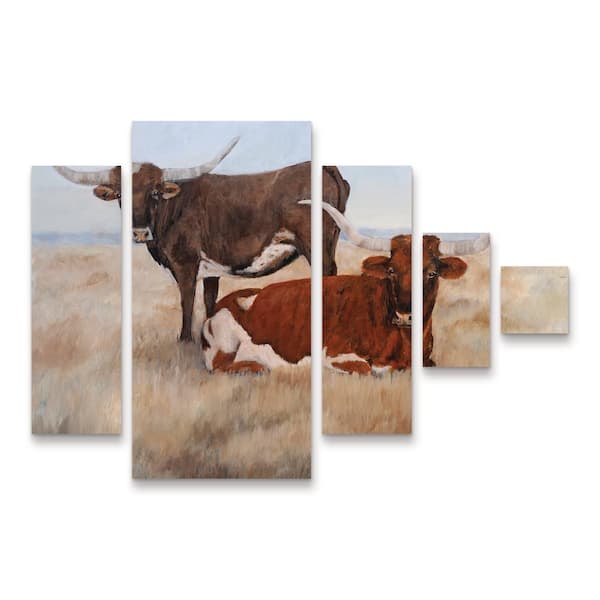 Trademark Fine Art Kathy Winkler Picture Perfect III 5-Piece Panel Set Unframed Photography Wall Art 32 in. x 44 in