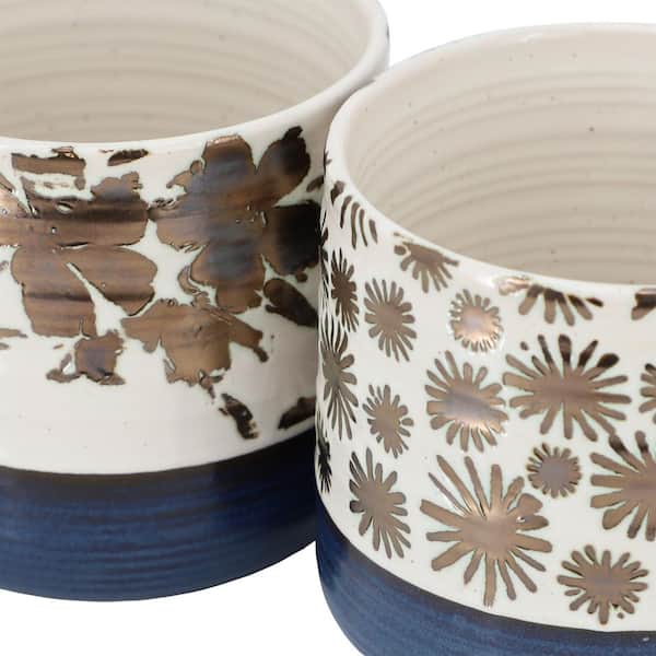 15oz coffee mug sets Mixed Aegean 15 OZ Set of 4 Mixed Tapered Mug Set main image 1