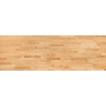 5 ft. L x 30 in. D Finished Engineered Birch Butcher Block Desktop Countertop