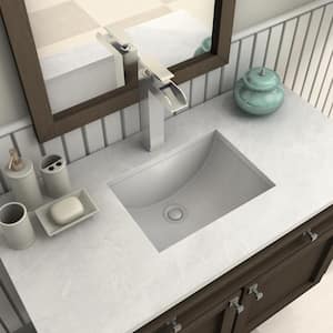 Designers Impressions Satin Nickel Lavatory Bathroom Vanity Faucet  #611595