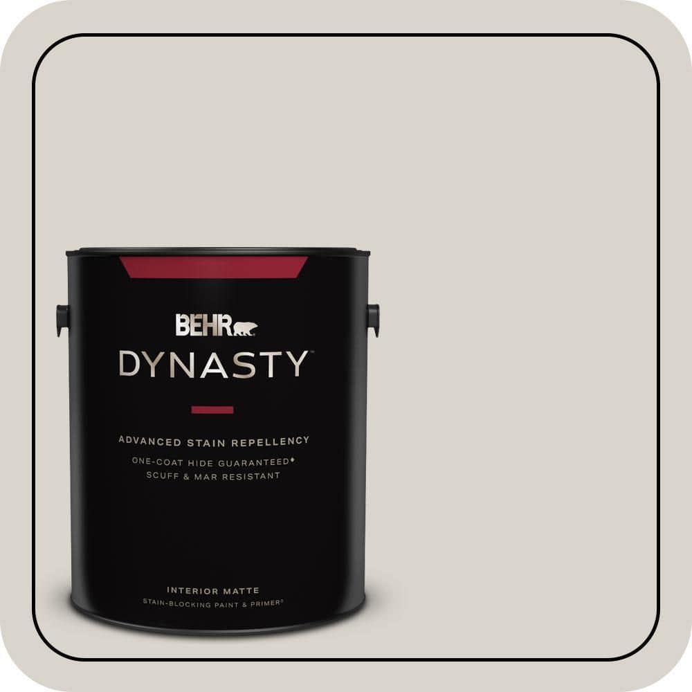 1 gal. Home Decorators Collection #HDC-MD-21 Dove One-Coat Hide Matte Interior Stain-Blocking Paint & Primer price history on PriceWatchPro