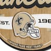 FOCO New Orleans Saints NFL Fancave LED Sign