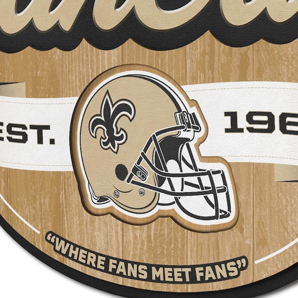 New Orleans Saints 16'' Team Color Logo Cutout