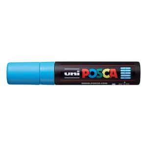 POSCA PC-17K Extra Broad Rectangular Chisel Paint Marker, Black 076826 -  The Home Depot