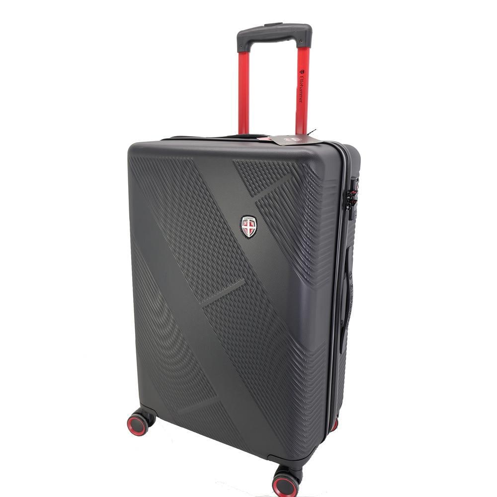 Ellehammer 24 in. Hardcase Luggage Black