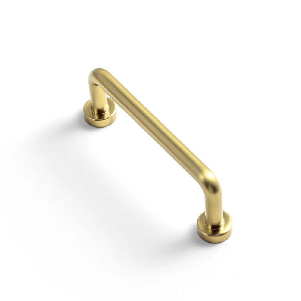 12-Pack 3 in. (76 mm) Rustic Dark Brushed Brass Zinc Alloy Cabinet Bar Pulls price history on PriceWatchPro