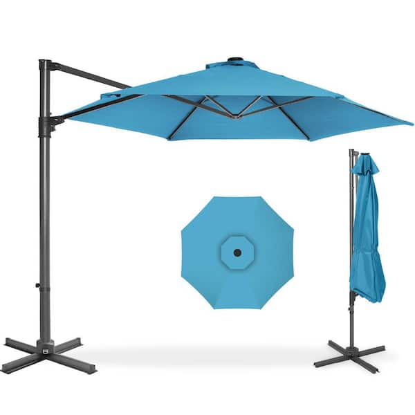 6' patio umbrellas 6 Ft Italian Acrylic Striped Streamlight Strion DS HL casco sportivo moto Color:Stratus Grey With a convenient crank
