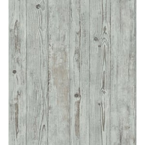 8 in. x 10 in. Albright Light Blue Weathered Oak Panels Sample