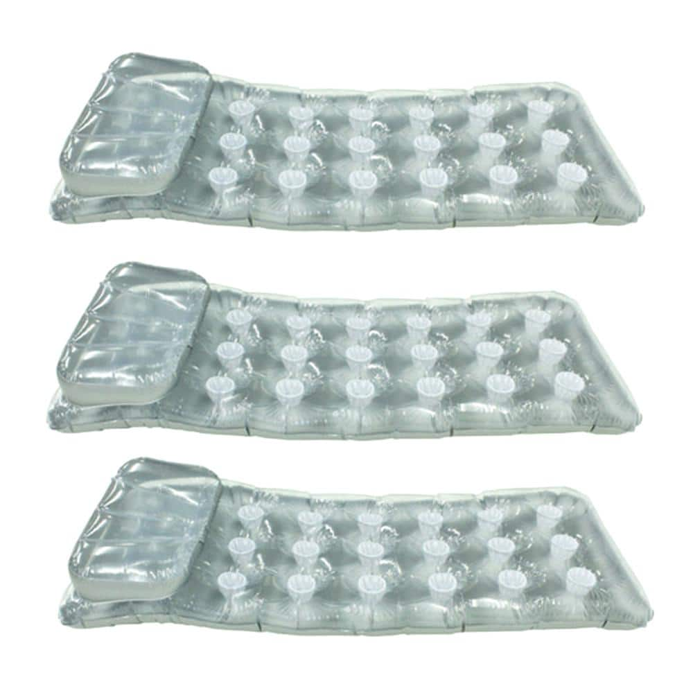 UPC 744271319323 product image for 18-Pocket Mattress Suntanner Pool Lounger with Headrest (3-Pack) | upcitemdb.com