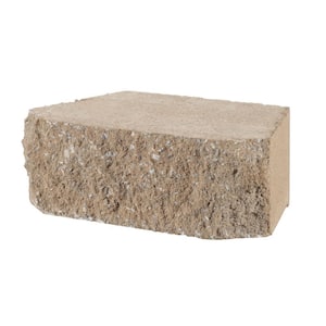 3 in. H x 10 in. W x 5.87 in. D Buff Concrete Retaining Wall Block (280-Piece/58.4 sq. ft./Pallet)