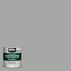 8 oz. #SC-149 Light Lead Solid Color Waterproofing Exterior Wood Stain and Sealer Sample