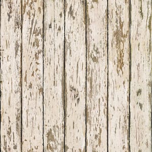 Weathered Brown Wood Brown Wallpaper Sample