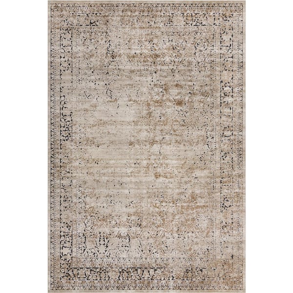 Unique Loom Chateau Jefferson Beige 10' 0 x 14' 5 Area Rug