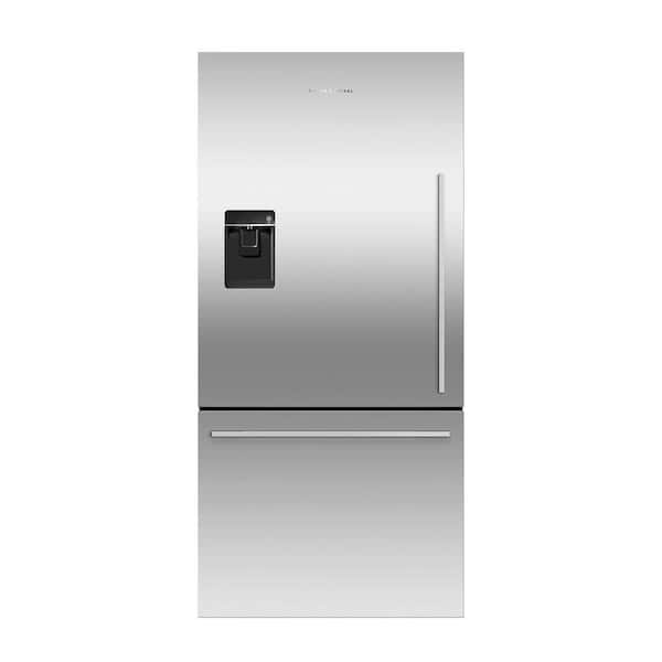 Fisher & Paykel 17.1 cu. ft. Bottom Freezer Refrigerator in Stainless Steel Counter Depth