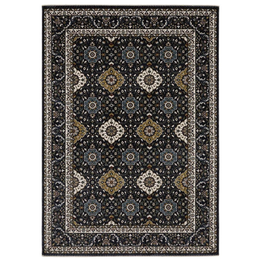 5' X 8' Gold Medallion Area Rug With Fringe price history on PriceWatchPro