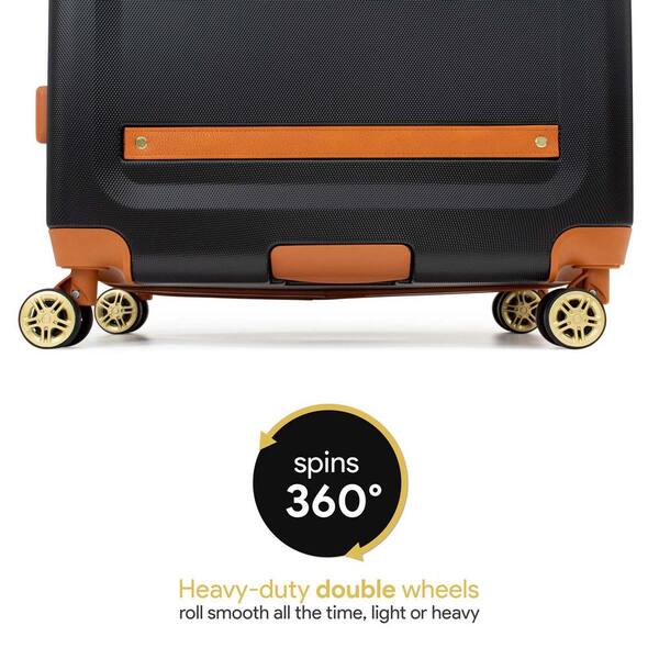 all black luggage